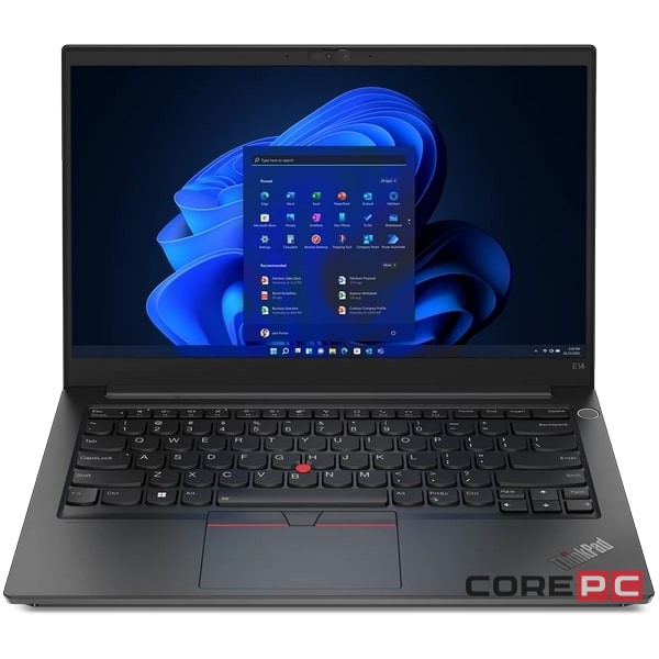 Ноутбук Lenovo ThinkPad E14 Gen 4 21EB001YUS (Ryzen 5 5625U/8GB/512GB SSD/14.0"/1920x1080/AMD Radeon/Windows 11 Pro) Черный