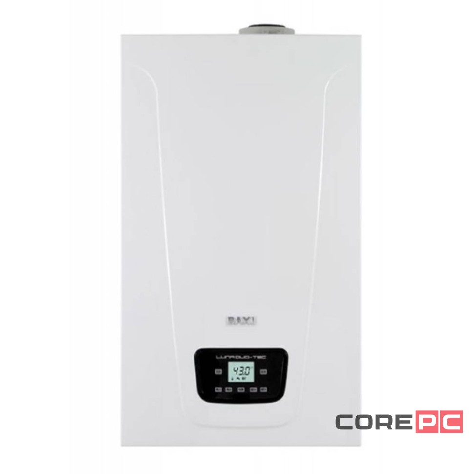 Котел газовый BAXI LUNA DUO-TEC E 24 конденсационный, настенный, 2 конт., закр. кам. сгор.