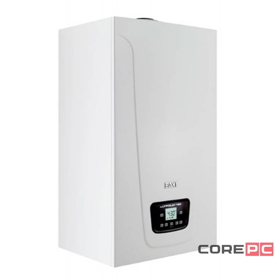 Котел газовый BAXI LUNA DUO-TEC E 24 конденсационный, настенный, 2 конт., закр. кам. сгор.
