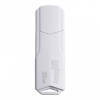 3.1 USB флеш накопитель SmartBuy 32GB CLUE White (SB32GBCLU-W3)
