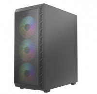 Компьютерный корпус Powercase Mistral S4B TG ARGB Black (CMSB-A4)