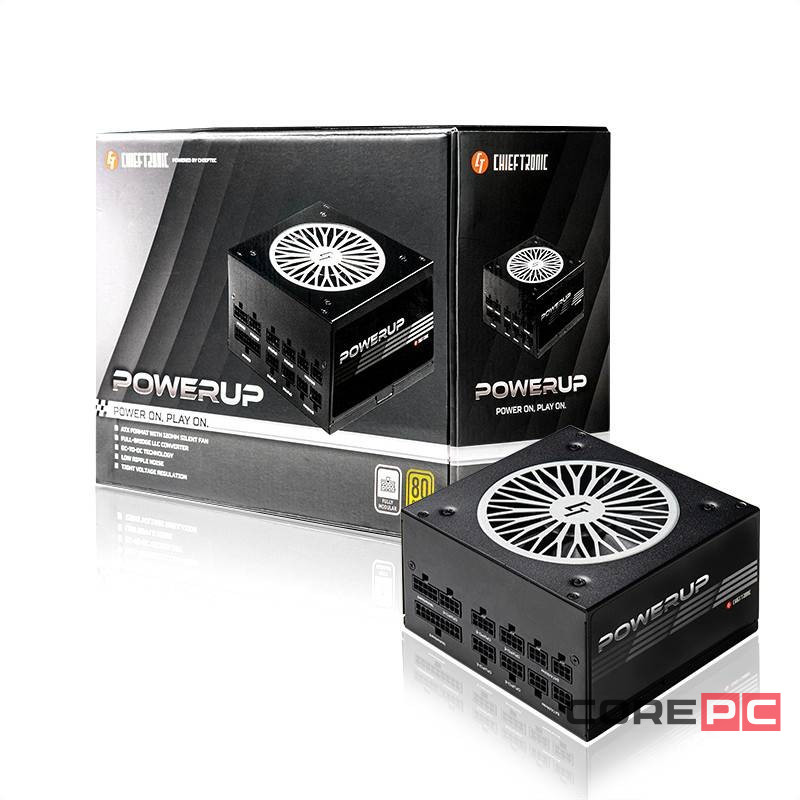 Блок питания Chieftec 750W CHIEFTRONIC PowerUp (GPX-750FC)