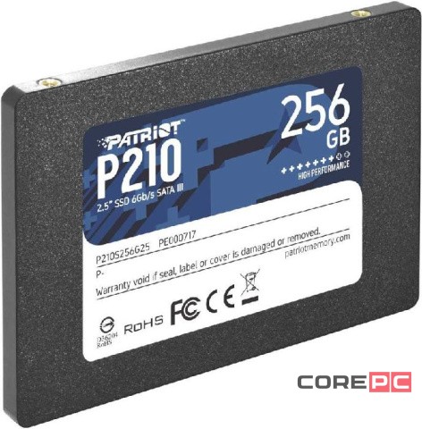 Твердотельный накопитель Patriot 256 Gb P210 (P210S256G25)