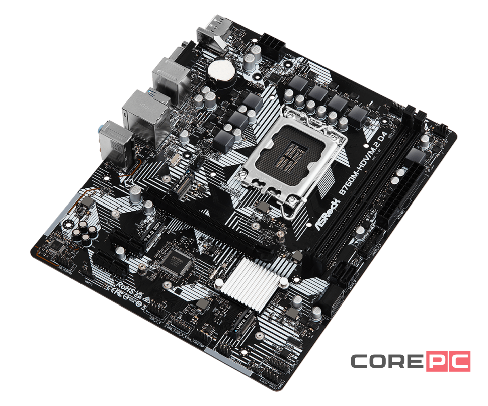 Материнская плата ASRock B760M-HDV/M.2 D4