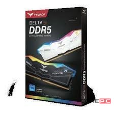 Оперативная память 32 Gb 6400 MHz Team Group T-FORCE DELTA RGB White (FF4D532G6400HC32ADC01)