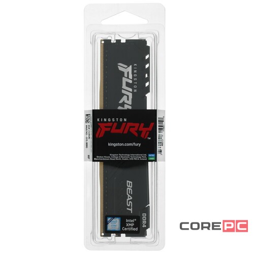 Оперативная память 8 Gb 3200 MHz Kingston FURY Beast (KF432C16BB/8)