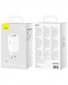 Сетевое зар. устр. Baseus GaN5 Pro Fast Charger 1USB+2C 65W CCGP120202 белое