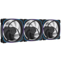Комплект вентиляторов для корпуса Geometric Future Squama 2503B 5V ARGB Black (1F2503B312001) (GF_SQM-2503B-TP)