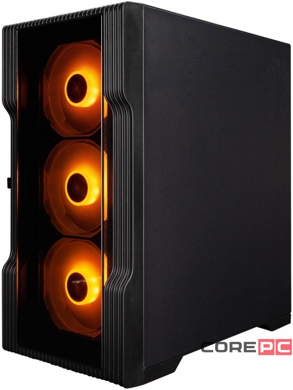 Компьютерный корпус 1STPLAYER TRILOBITE T3-G ARGB Black (T3-G-BK-4F7)