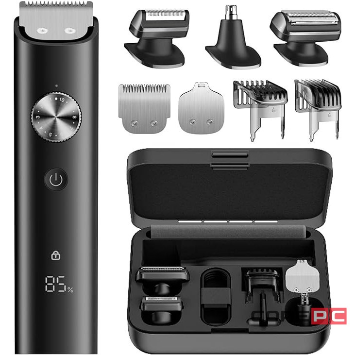 Машинка для стрижки Xiaomi Grooming Kit Pro XMGHT2KITLF (ЕU) черная