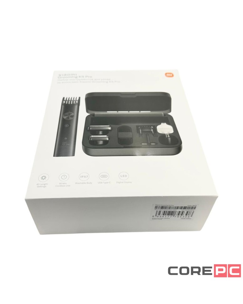 Машинка для стрижки Xiaomi Grooming Kit Pro XMGHT2KITLF (ЕU) черная