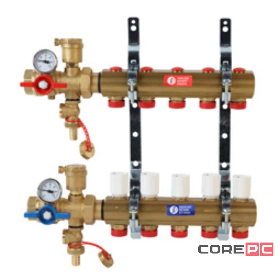 Комплект коллекторного узла Giacomini 1quot; x 18 /2, R553DK102