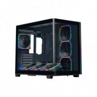 Компьютерный корпус XASTRA QR600 7ARGB-FG-C10-UC Curve Glass Black (QR600-7FG12A-C10-UC-L)