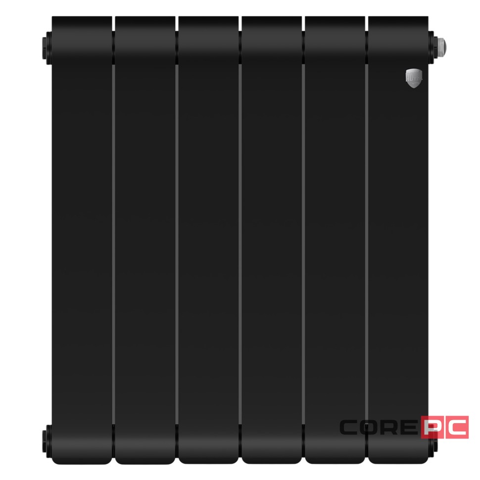 Радиатор биметаллический Royal Thermo Infinity 500 Noir Sable - 6 секц.