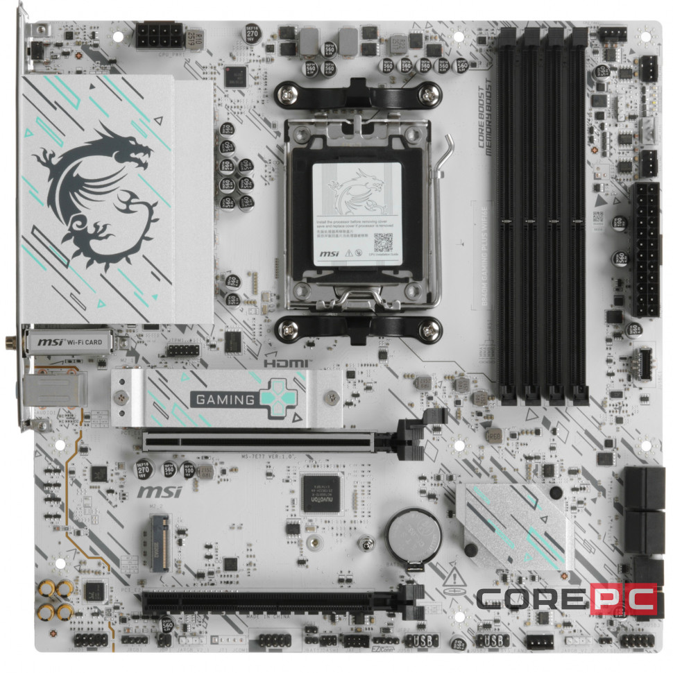 Материнская плата MSI B840M GAMING PLUS WIFI6E