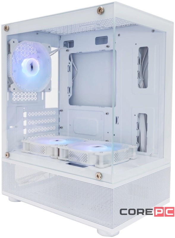 Компьютерный корпус 1STPLAYER MIKU Mi2-A ARGB White (Mi2-A-WH-2F2R(AP)-W-1F2(AP)-W)
