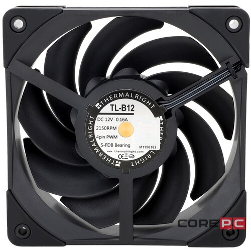 Вентилятор для корпуса Thermalright TL-B12 (TRTLB12)