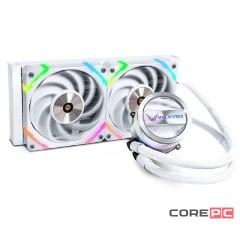 Система жидкостного охлаждения для процессора Valkyrie Dragonfang 240 ARGB White (HW GL240W)