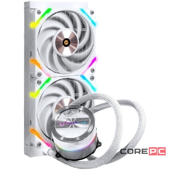 Система жидкостного охлаждения для процессора Valkyrie Dragonfang 240 ARGB White (HW GL240W)