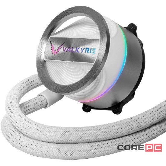 Система жидкостного охлаждения для процессора Valkyrie Dragonfang 240 ARGB White (HW GL240W)