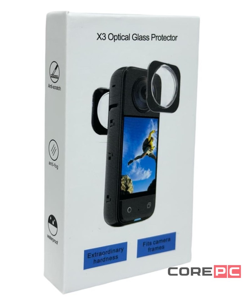 Защита для объектива X3 Optical Glass Protector (2шт) для экшн-камеры Insta360 X3