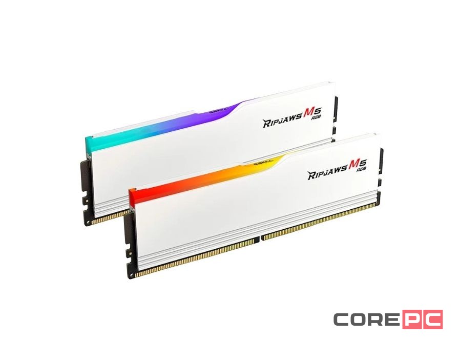 Оперативная память 64 Gb 6400 MHz G.Skill RIPJAWS M5 RGB White (F5-6400J3239G32GX2-RM5RW)