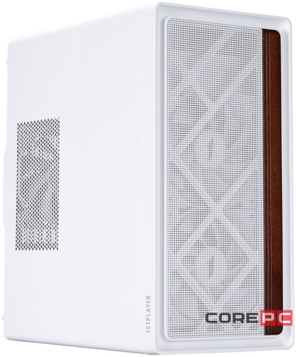 Компьютерный корпус 1STPLAYER WD1 White (WD1-WH-3F-W)