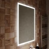 Зеркало MIXLINE Норма ЭКОНОМ 600х800 (ШВ) сенсор выкл,светодиод подсв,универс.крепеж, без короба