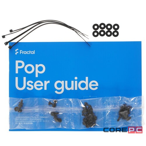 Компьютерный корпус Fractal Design POP SILENT TG White Clear Tint FD-C-POS1A-04