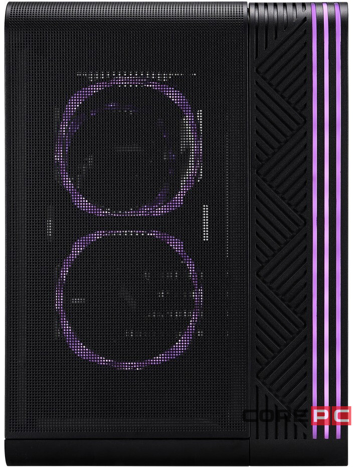 Компьютерный корпус 1STPLAYER VT5 ARGB Black (VT5-BK-3FS7)