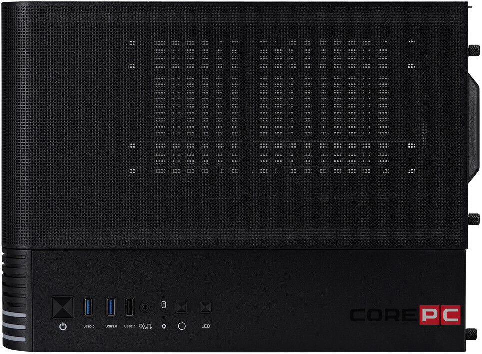 Компьютерный корпус 1STPLAYER VT5 ARGB Black (VT5-BK-3FS7)