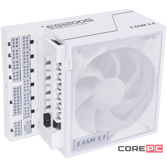 Блок питания Lian Li 1200W EG1200G White (G9P.EG1200G.WH00.RU) 16 Pin (PCIe 5.0 Connector Cable Details)
