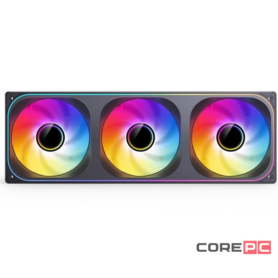 Комплект вентиляторов для корпуса JONSBO Reverse ARGB LED Black (ZB-360BR)