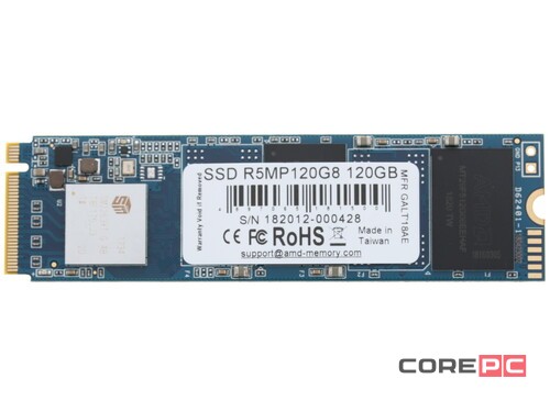 Твердотельный накопитель AMD 120 Gb Radeon R5 R5MP120G8