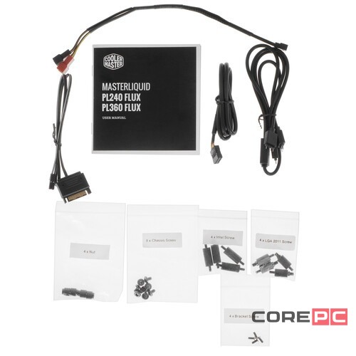 Система жидкостного охлаждения для процессора CoolerMaster MasterLiquid PL240 Flux ARGB MLY-D24M-A23PZ-R1