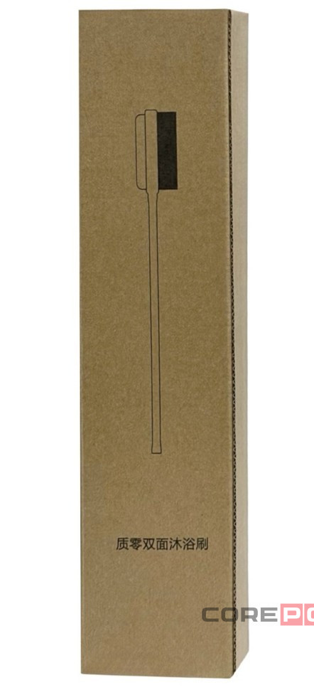 Щетка для душа Xiaomi Qualitell Double Sided Shower Brush с пемзой для пяток белая