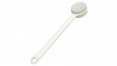 Щетка для душа Xiaomi Qualitell Double Sided Shower Brush с пемзой для пяток белая