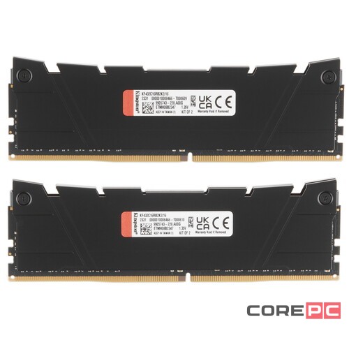 Оперативная память 16 Gb 3200 MHz Kingston FURY Renegade Black (KF432C16RB2K2/16)