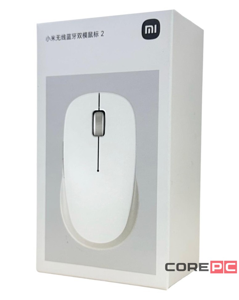 Мышь беспроводная Xiaomi Mouse Wireless Bluetooth Dual Mode 2 (XMSMSB01YM) белая