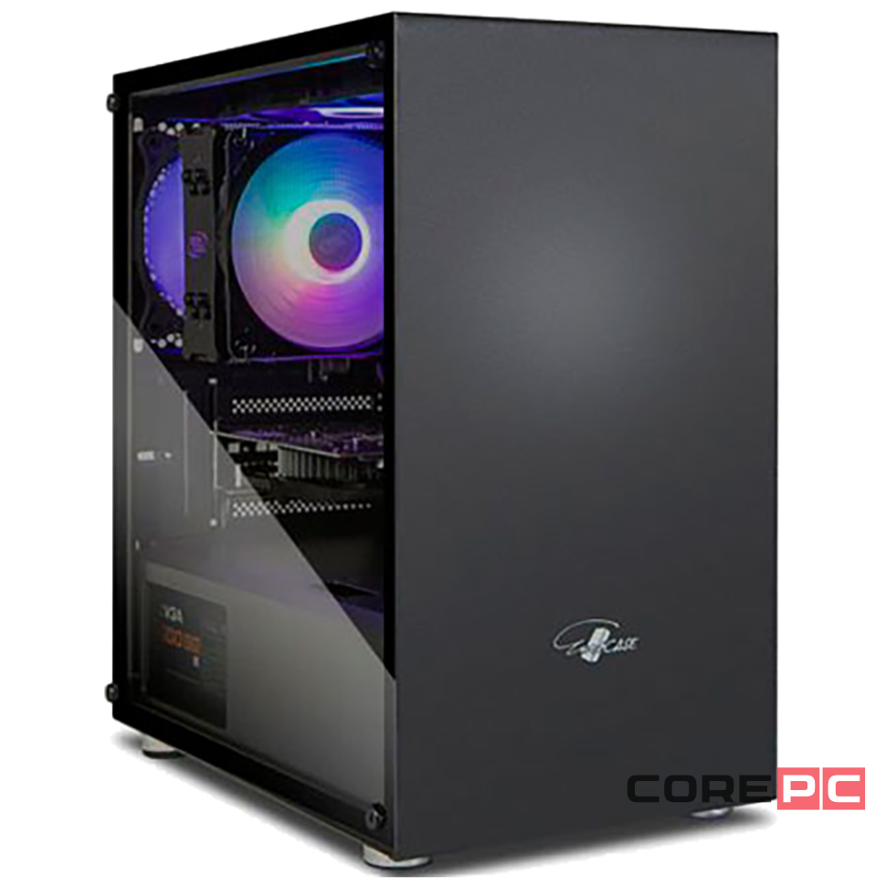 Компьютерный корпус Eurocase M10 TG ARGB Black 00-00854019