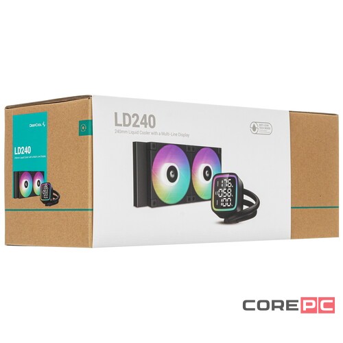 Система жидкостного охлаждения для процессора Deepcool LD240 R-LD240-BKMSN-G-1