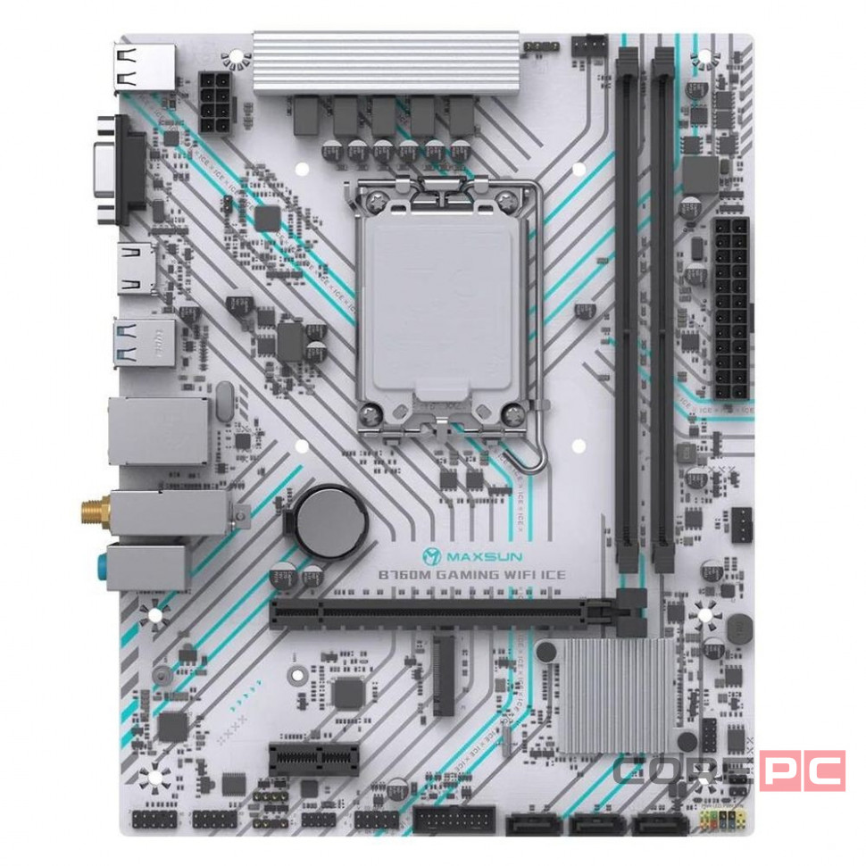 Материнская плата MaxSun MS-B760M GAMING WIFI ICE (6940709661598)