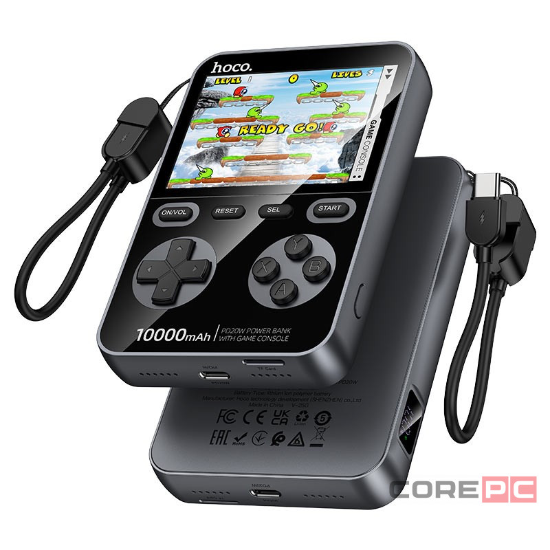 Powerbank+Game Console Hoco Q47 10000mAh 1C 18W/20W черный