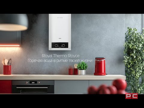 Колонка газовая Royal Thermo GWH 11 Royce White-video