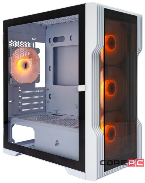Компьютерный корпус 1STPLAYER TRILOBITE T3-G ARGB White (T3-G-WH-4F7-W)