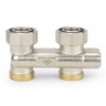 Узел нижнего подключения VARMEGA, 3/4quot;EKх3/4quot;EK НР-ВР, прямой, перекрестный, VM13951