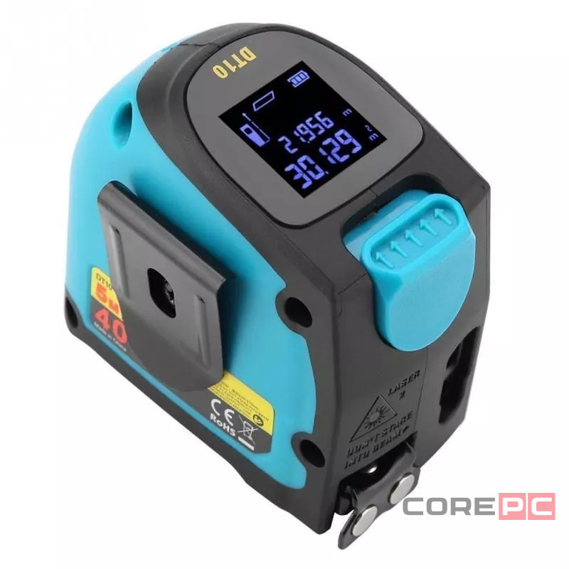 Умная рулетка Xiaomi Mileseey Laser Distance Measuring Tape DT10