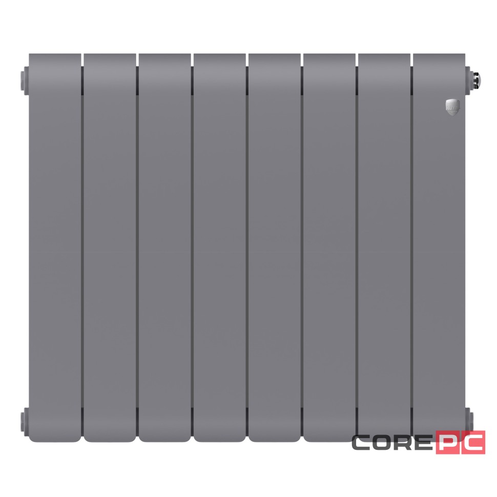 Радиатор биметаллический Royal Thermo Infinity 500 Silver Satin - 8 секц.