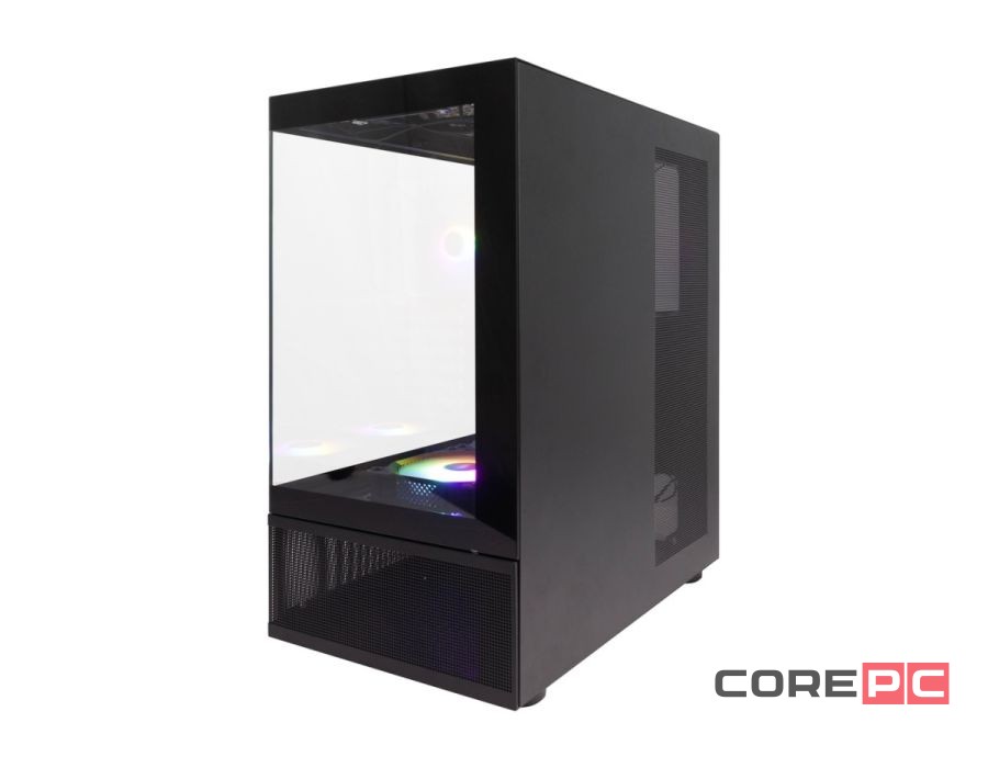 Компьютерный корпус 1STPLAYER MIKU Mi7-A ARGB Black (Mi7-A-BK-2FC7R-1FC7)