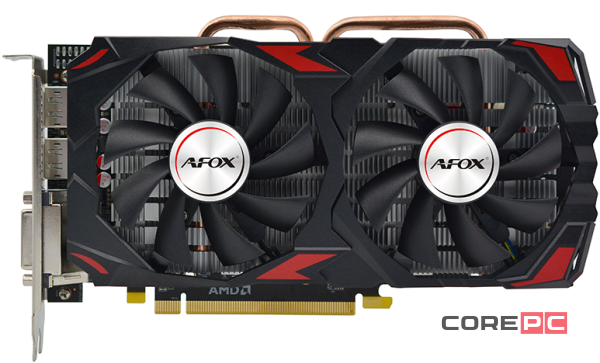 Видеокарта AFox (AFRX570-8192D5H3-V3) Radeon RX 570 8GB 2FAN